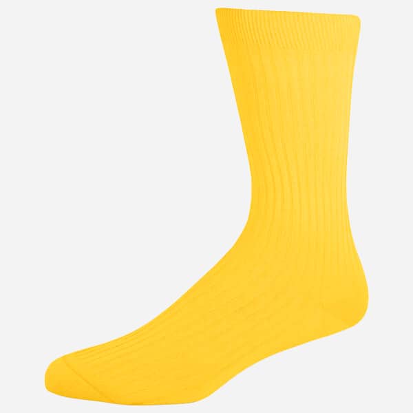 CHAUSSETTES JAUNE VIF – Image 2