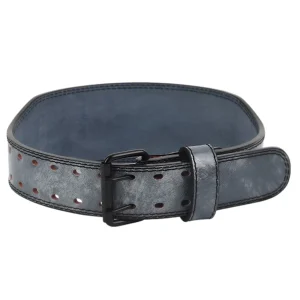 Ceinture de force en cuir, à l'aspect vieillit, modèle Aubin