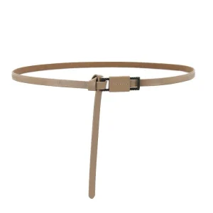 Ceinture fine à nouer pour femme, modèle Sufauzea