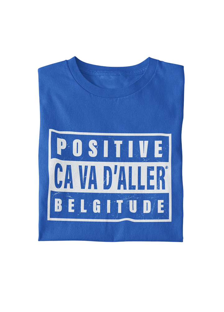 Positive belgitude - T-shirt bio